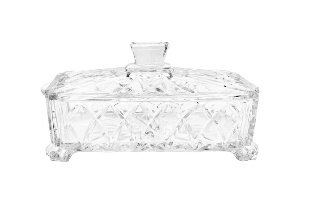 Rectangular Glass Jar - 8 Pcs/Ctn - American Golden Season